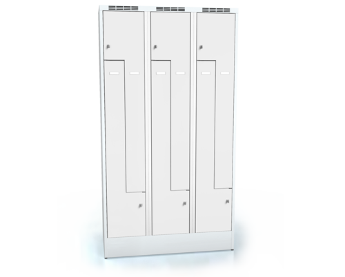 Cloakroom locker Z-shaped doors ALSIN 1920 x 1050 x 500